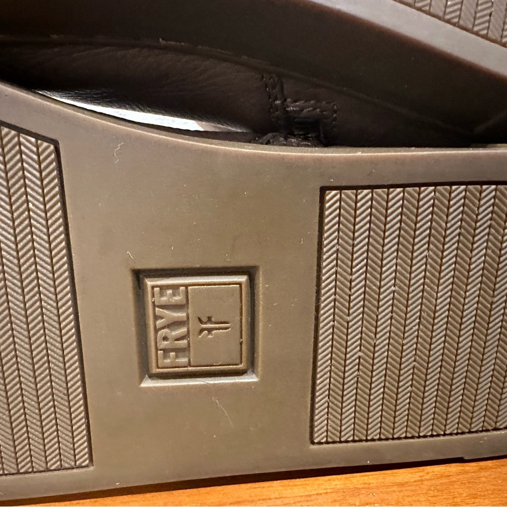 Frye gemma shearling boots brown size 9 - Picture 5 of 6